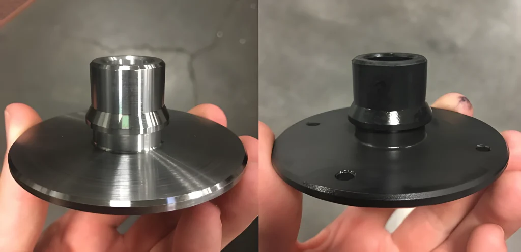 Comparison of black oxide vs phosphate coating on metal parts