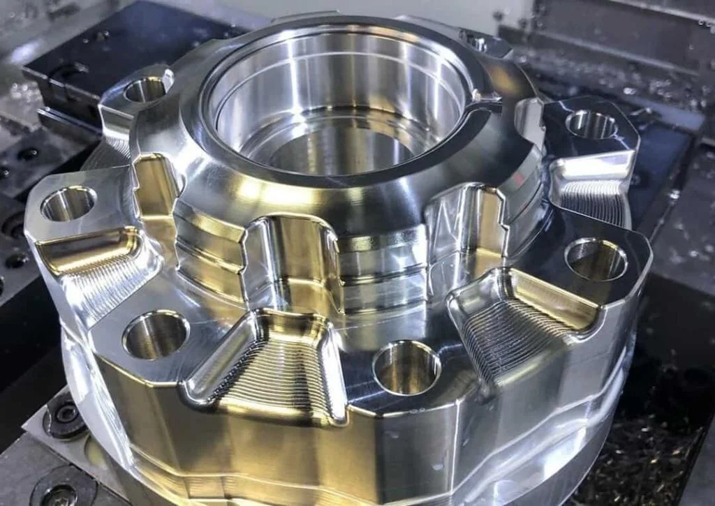 Complex aerospace CNC machined prototype