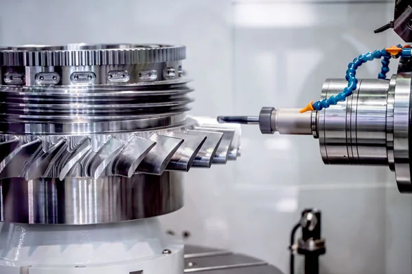 Precision inspection of a large CNC machined component